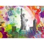 Puzzle Carte Postala New York, 500 Piese Ravensburger - 1